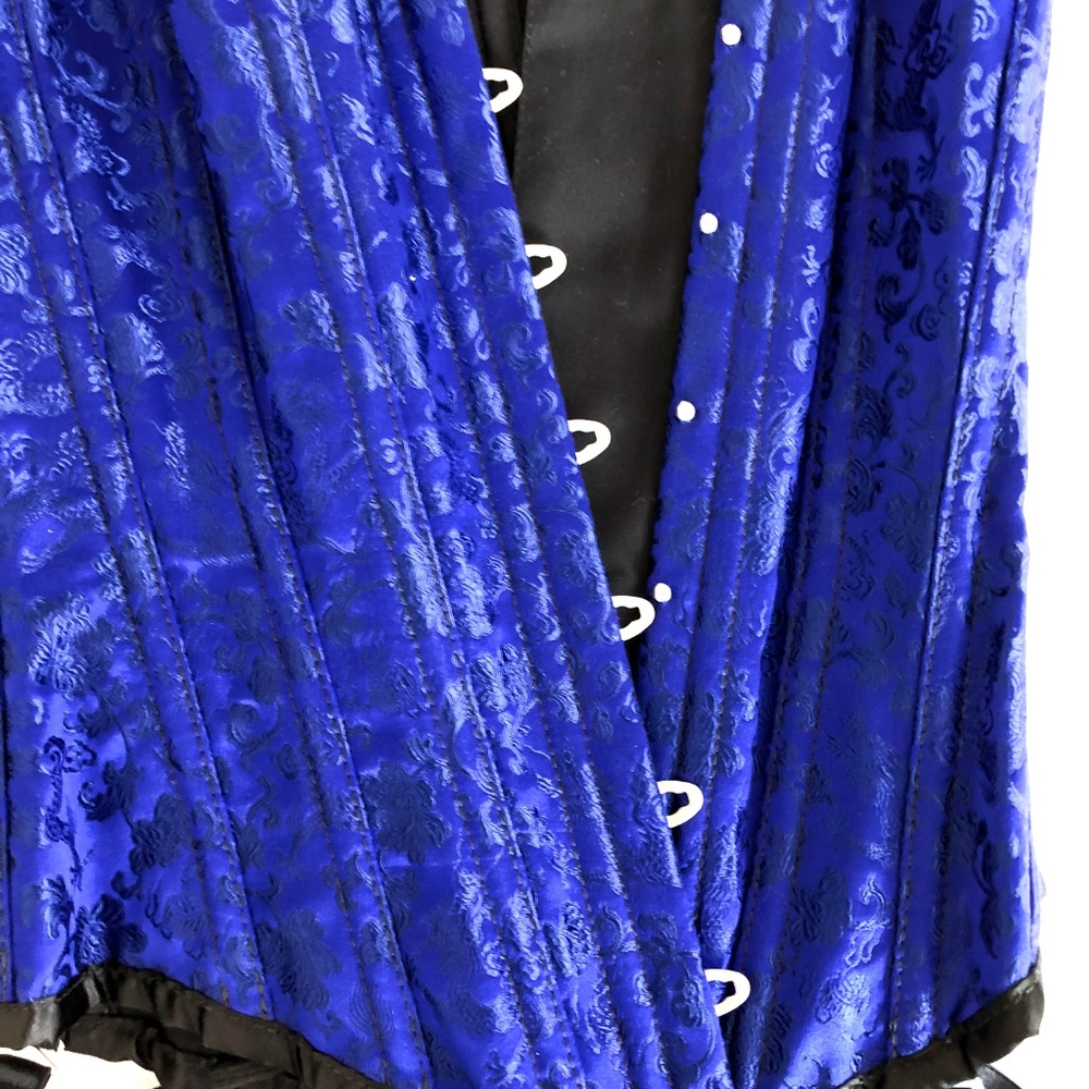 Stunning Silk Victorian Corset - Picture 7 of 8